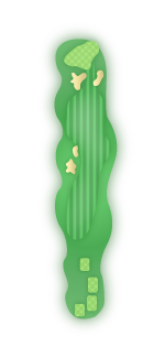 Crooked Oaks Golf Course Hole 7 Overview
